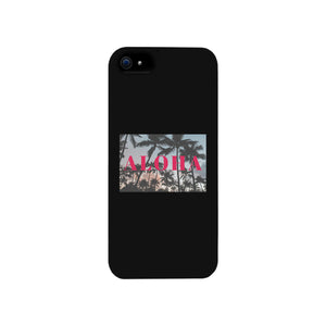 Aloha Black Phone Case