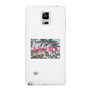 Aloha White Phone Case