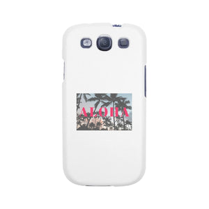 Aloha White Phone Case