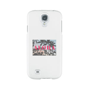 Aloha White Phone Case