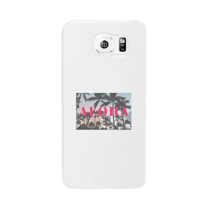 Aloha White Phone Case