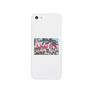 Aloha White Phone Case