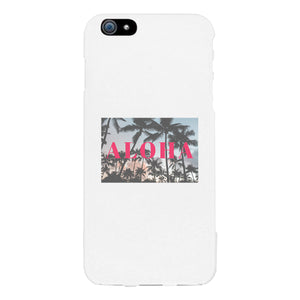 Aloha White Phone Case