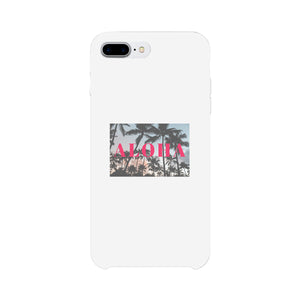 Aloha White Phone Case