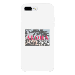 Aloha White Phone Case