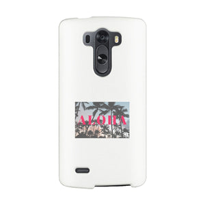 Aloha White Phone Case