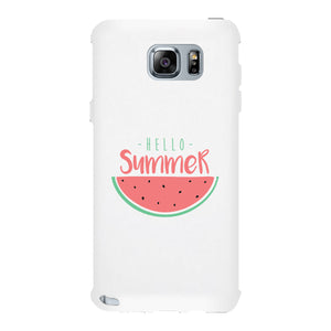 Hello Summer Watermelon White Phone Case