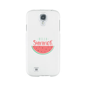 Hello Summer Watermelon White Phone Case