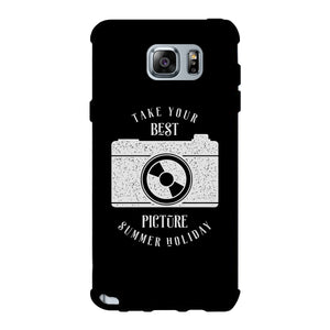 Take Your Best Picture Summer Holiday Black Phone Case