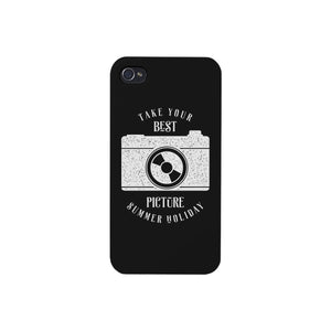 Take Your Best Picture Summer Holiday Black Phone Case