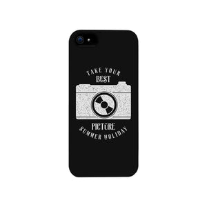 Take Your Best Picture Summer Holiday Black Phone Case