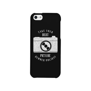 Take Your Best Picture Summer Holiday Black Phone Case