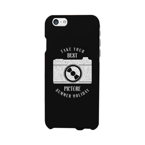 Take Your Best Picture Summer Holiday Black Phone Case