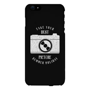 Take Your Best Picture Summer Holiday Black Phone Case