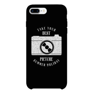 Take Your Best Picture Summer Holiday Black Phone Case