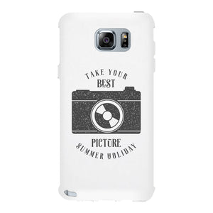 Take Your Best Picture Summer Holiday White Phone Case