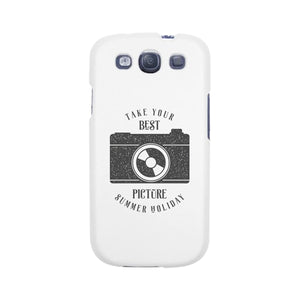 Take Your Best Picture Summer Holiday White Phone Case