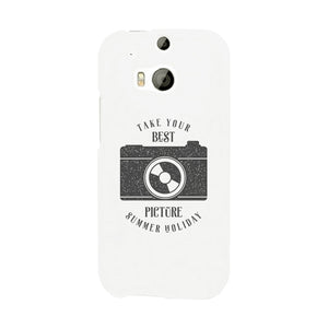 Take Your Best Picture Summer Holiday White Phone Case