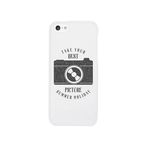 Take Your Best Picture Summer Holiday White Phone Case