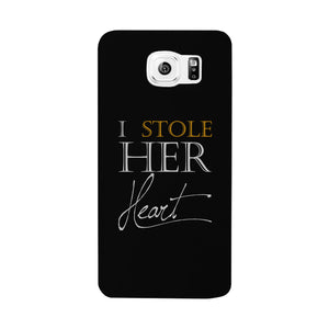 Stole Her Heart-LEFT Phone Case Couples Engagement Gifts For Him