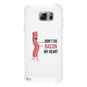 Bacon My Heart-LEFT Phone Case Funny Couple Matching Phone Covers