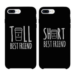 Tall Cup and Short Cup Best Friend Matching Phone Cases BFF