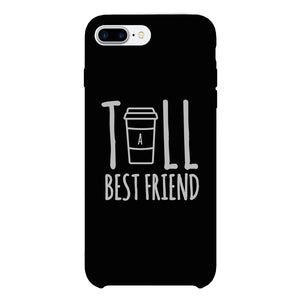 Tall Cup and Short Cup Best Friend Matching Phone Cases BFF