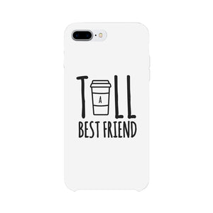 Tall Cup and Short Cup Best Friend Matching Phone Cases BFF