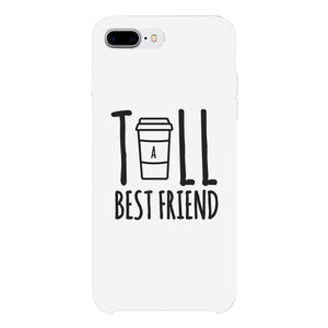 Tall Cup and Short Cup Best Friend Matching Phone Cases BFF