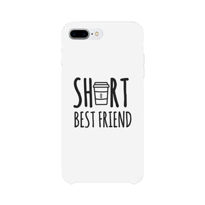 Tall Cup and Short Cup Best Friend Matching Phone Cases BFF