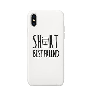 Tall Cup and Short Cup Best Friend Matching Phone Cases BFF