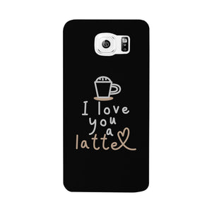 Love A Latte Phone Case Slim Fit Cute Coffee Lover Best Friend Gift