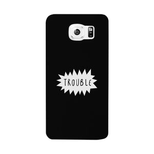 Double Trouble - Black Phone Case