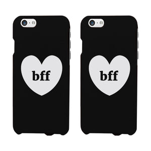 BFF Hearts Black Phone Case