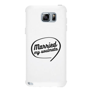 Married My Soulmate White Phone Case