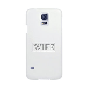 Wife-Right White Phone Case