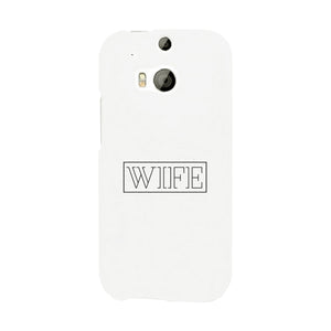 Wife-Right White Phone Case