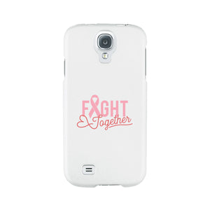 Fight Together Breast Cancer Awareness White Phone Case