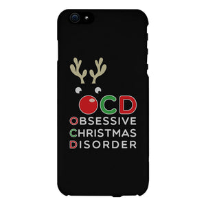 Rudolph OCD Phone Case Ultra Slim Cute Christmas Gift For Friends