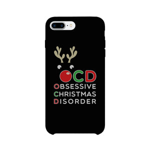 Rudolph OCD Phone Case Ultra Slim Cute Christmas Gift For Friends