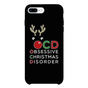 Rudolph OCD Phone Case Ultra Slim Cute Christmas Gift For Friends