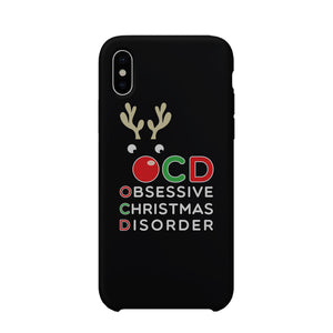 Rudolph OCD Phone Case Ultra Slim Cute Christmas Gift For Friends