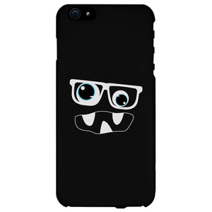 Monster With Glasses Phone Case Funny Halloween Theme Gift