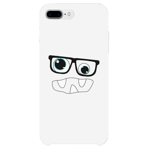 Monster With Glasses Phone Case Funny Halloween Theme Gift