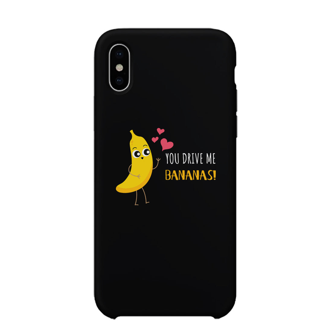 Bananas and Apple Matching Black Couple Phone Cases - 365 IN LOVE - Matching Gifts Ideas Bananas and Apple Matching Black Couple Phone Cases - 365 IN LOVE - Matching Gifts Ideas