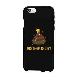 Dis Shit Is Lit Poop Phone Case