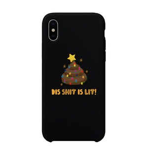 Dis Shit Is Lit Poop Phone Case