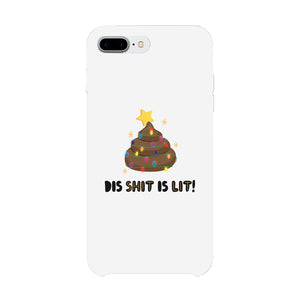 Dis Shit Is Lit Poop Phone Case