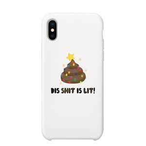 Dis Shit Is Lit Poop Phone Case