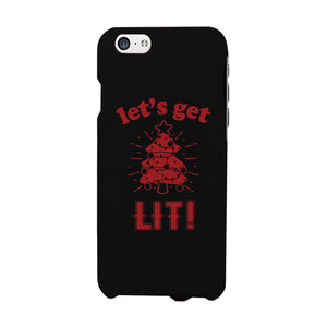 Get Lit Christmas Tree Phone Case